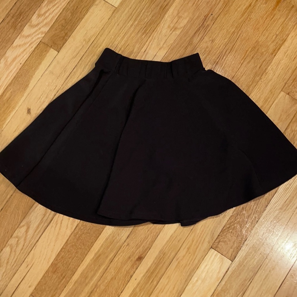 Black Skater skirt